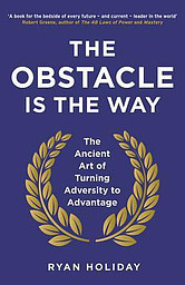 Obstacle is the way book cover photo