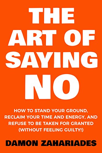 the art of saying no book cover photo