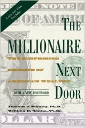 the millionaire next door book cover photo